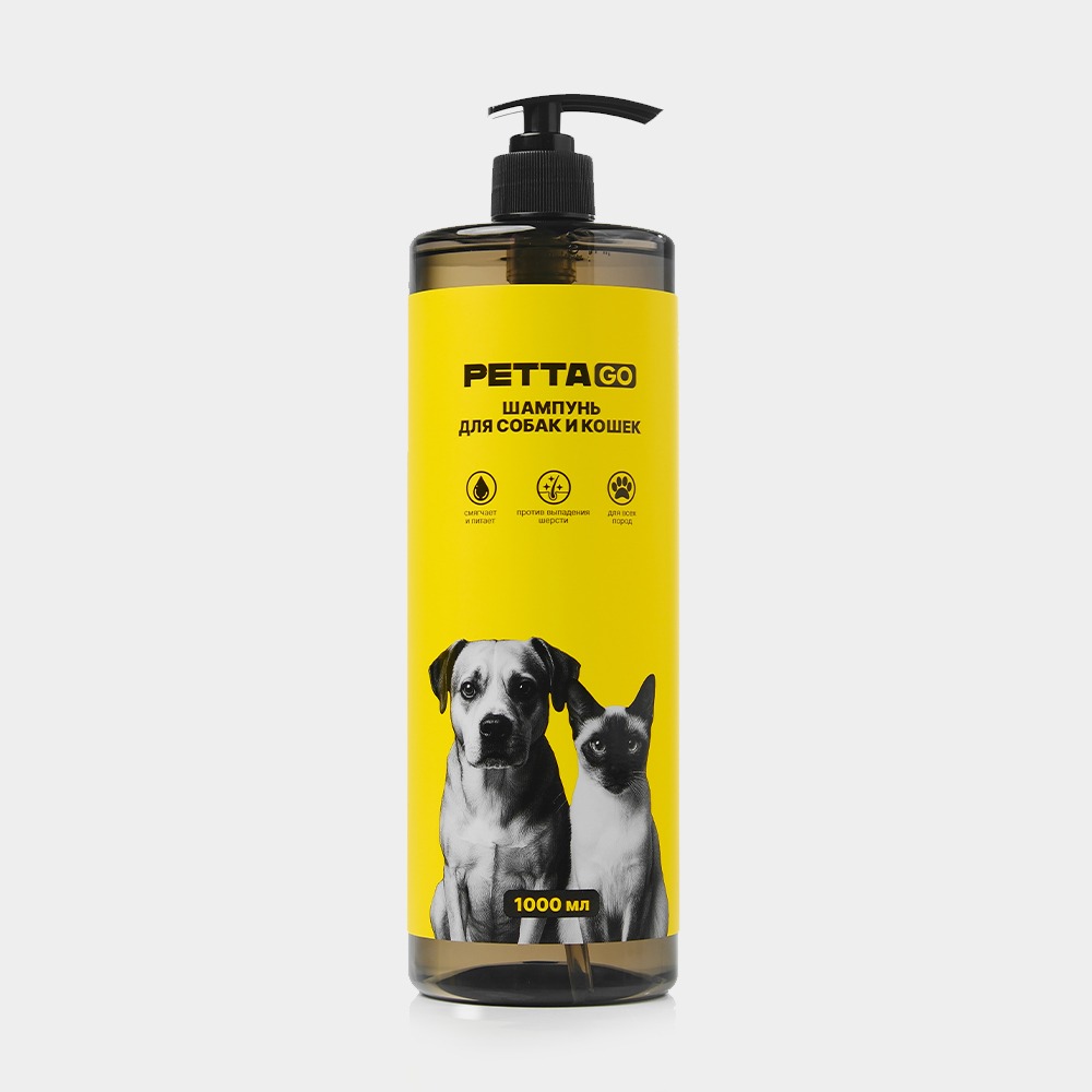 PETTA GO Шампунь для собак и кошек универсальный